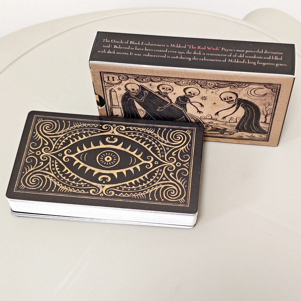 Tarot Deck With Guidebook - Mildred Payne's Oracle 10.3*6 سم من