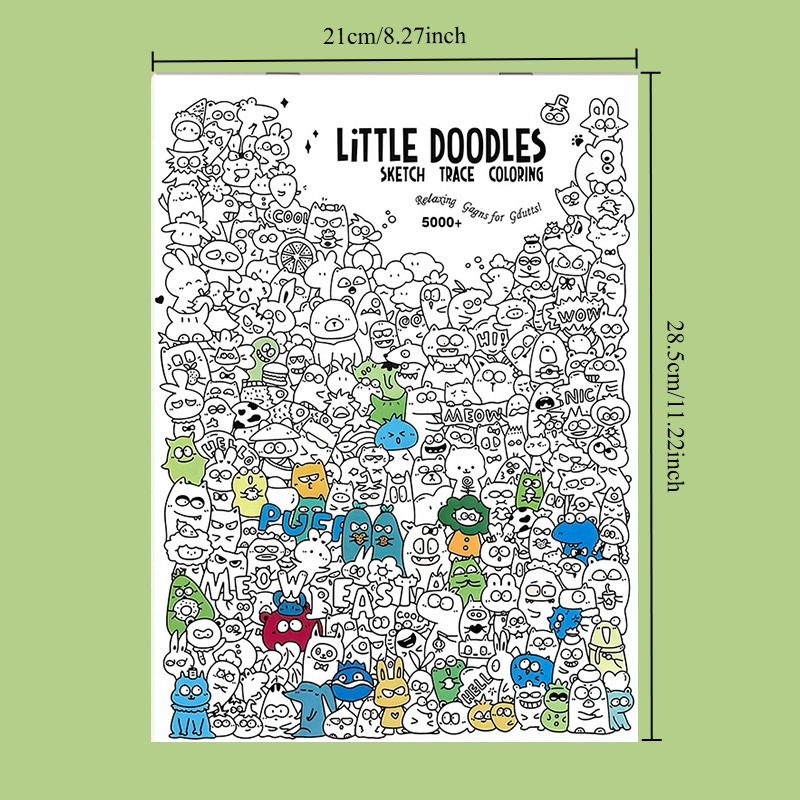 كتاب تلوين للبالغين يحتوي على  - مراجعة Adult Coloring Book Stress Relief وسعره