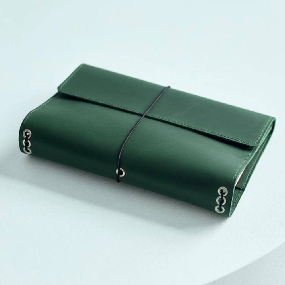 دفتر ملاحظات جلدي قابل لإعادة  - مراجعة Vintage Leather Journal Notebook وسعره