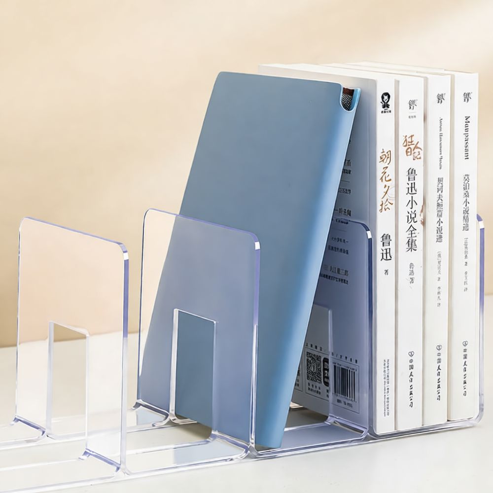 حامل كتب أكريليك شفاف، رف تنظي - مراجعة Clear Acrylic Book Stand Holder وسعره