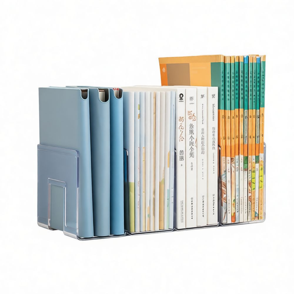 حامل كتب أكريليك، منظم مكتبي،  - مراجعة Clear Acrylic Book Stand Holder وسعره