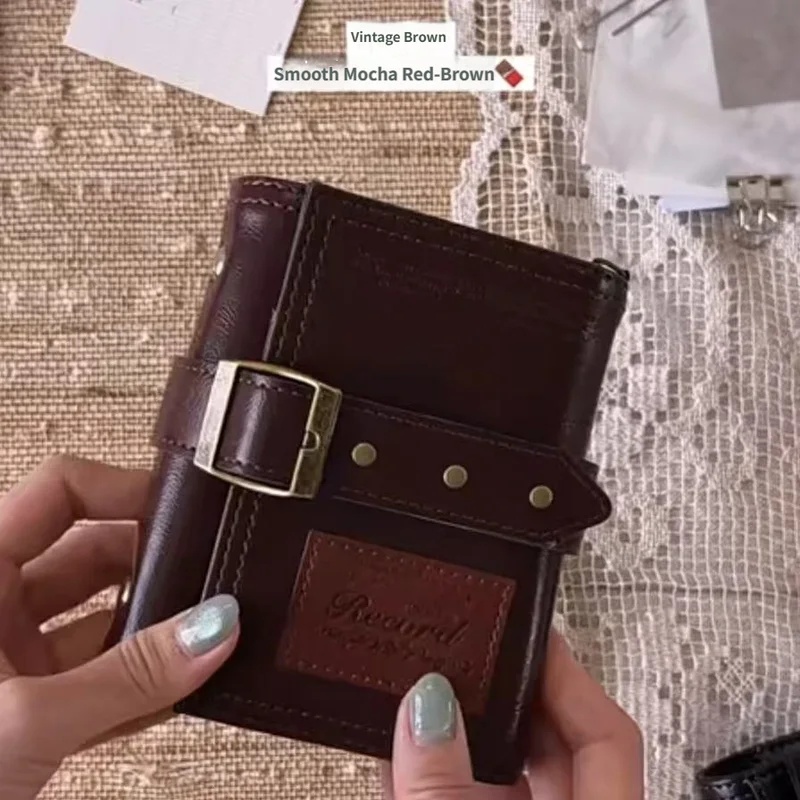 دفتر يوميات جلدي عتيق ثلاثي ال - مراجعة Vintage Leather Journal Notebook وسعره
