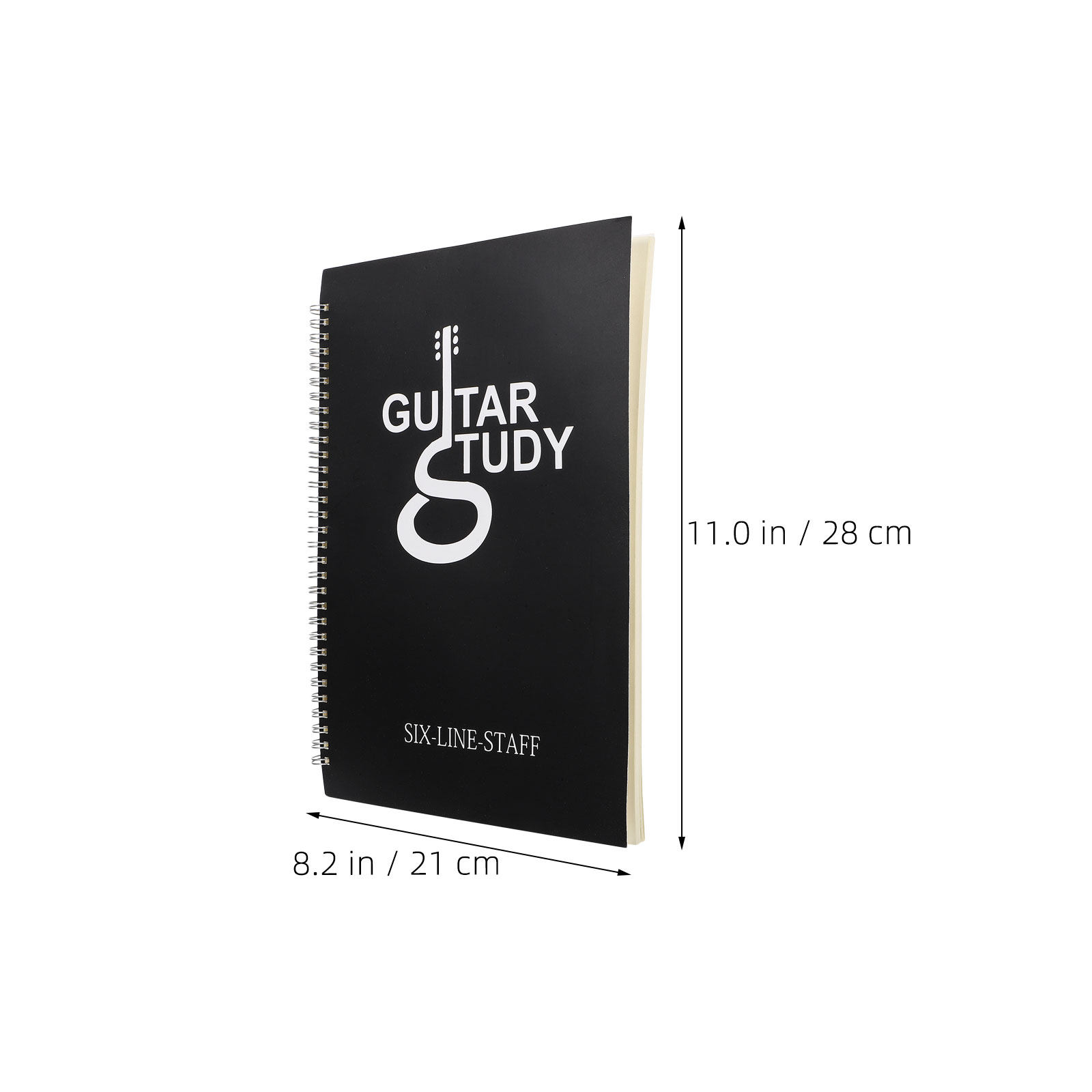 2 قطعة دفتر تبليت جيتار 6 أوتا - مراجعة Blank Sheet Music Notebook وسعره