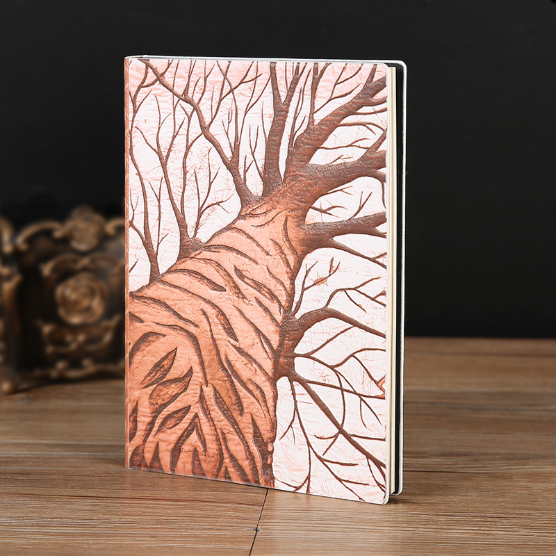 دفتر ملاحظات كبير بتصميم شجرة  - مراجعة Vintage Leather Journal Notebook وسعره
