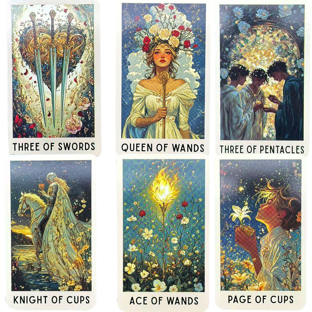 78 بطاقة تاروت غامضة، مجموعة أ - مراجعة Tarot Deck With Guidebook وسعره