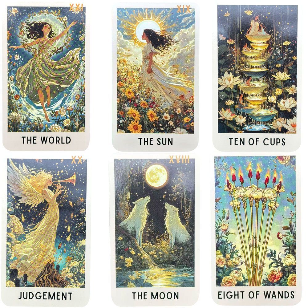 78 بطاقة تاروت غامضة، مجموعة أ - مراجعة Tarot Deck With Guidebook وسعره