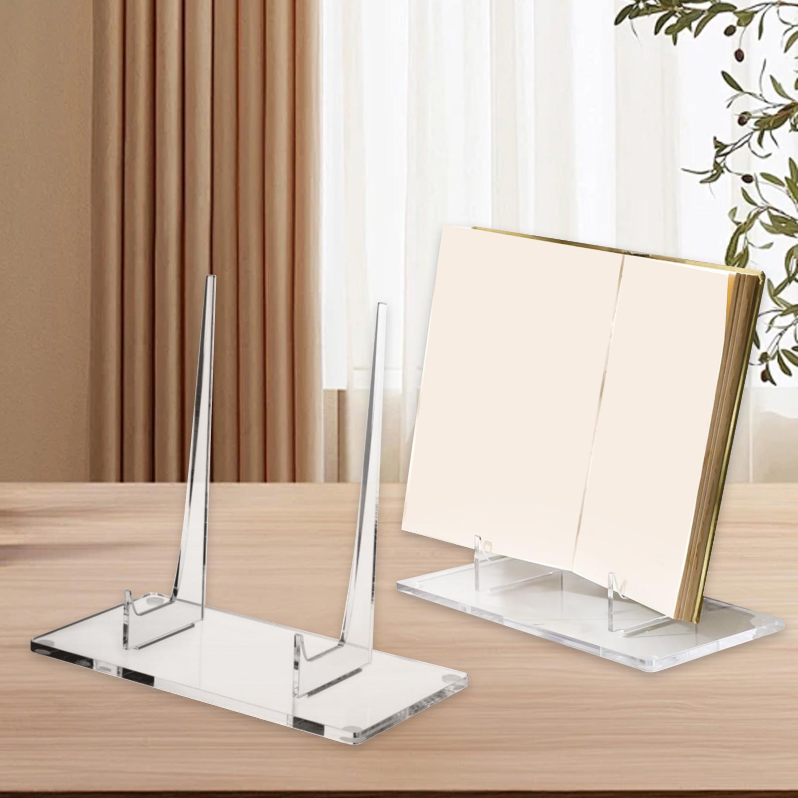 حامل عرض أكريليك شفاف لعرض الل - مراجعة Clear Acrylic Book Stand Holder وسعره