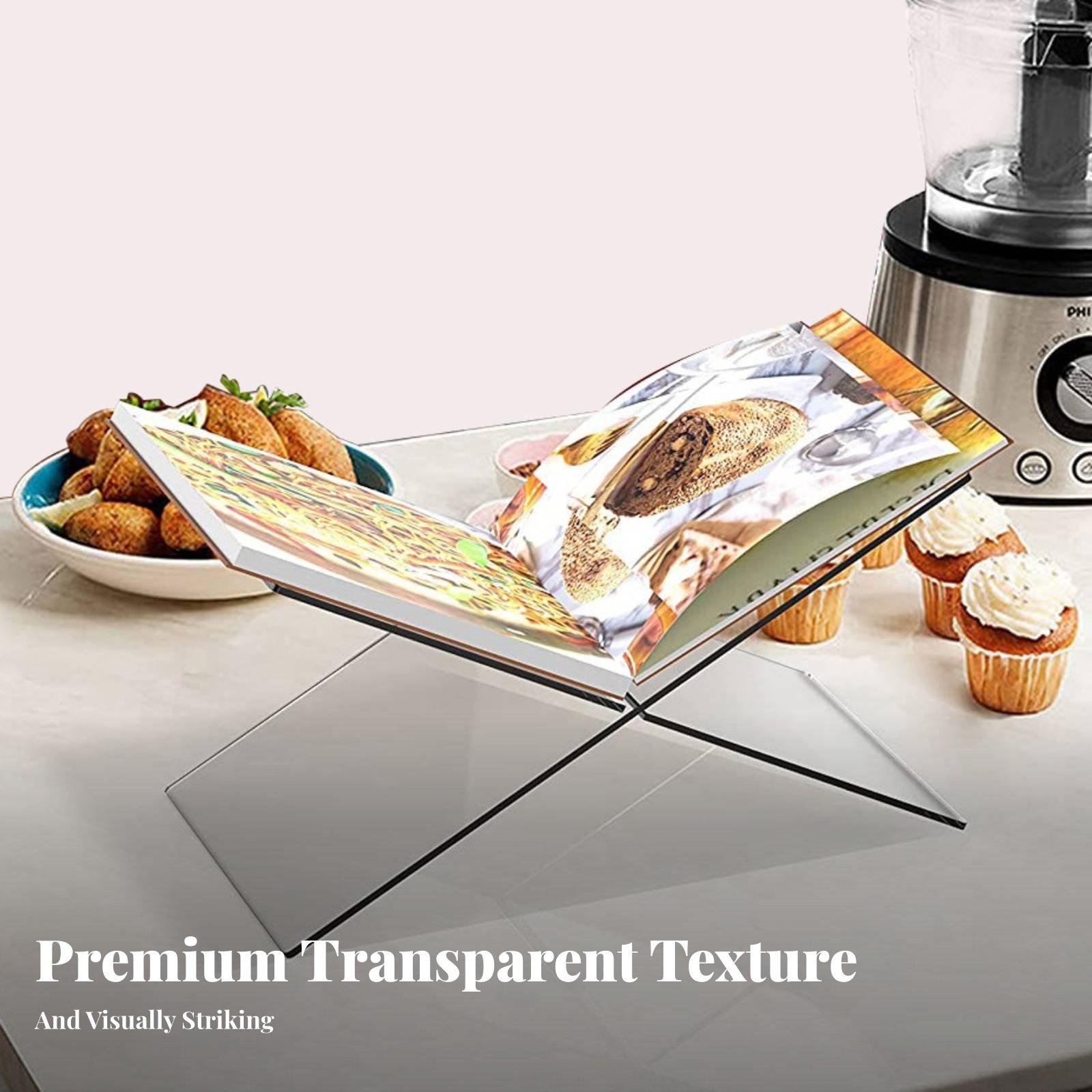 حامل كتب أكريليك شفاف سميك، حا - مراجعة Clear Acrylic Book Stand Holder وسعره