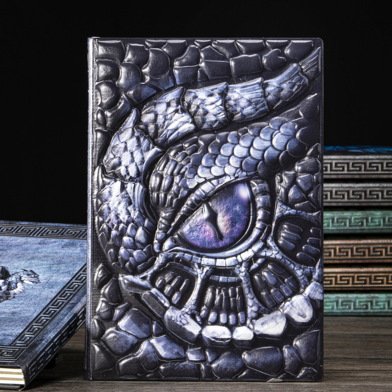 دفتر ملاحظات A5 بتصميم ثلاثي ا - مراجعة Vintage Leather Journal Notebook وسعره