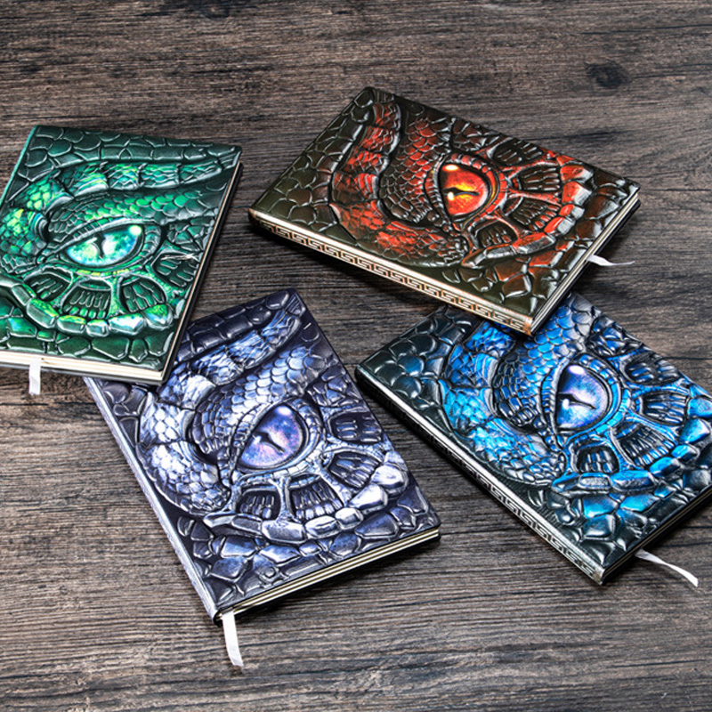 دفتر ملاحظات A5 بتصميم ثلاثي ا - مراجعة Vintage Leather Journal Notebook وسعره