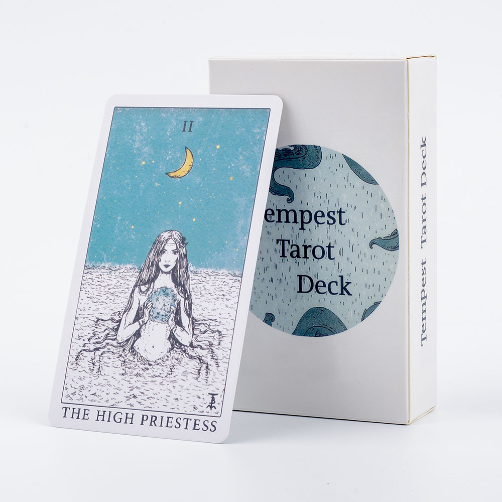 سطح السفينة العاصفة من التاروت - مراجعة Tarot Deck With Guidebook وسعره