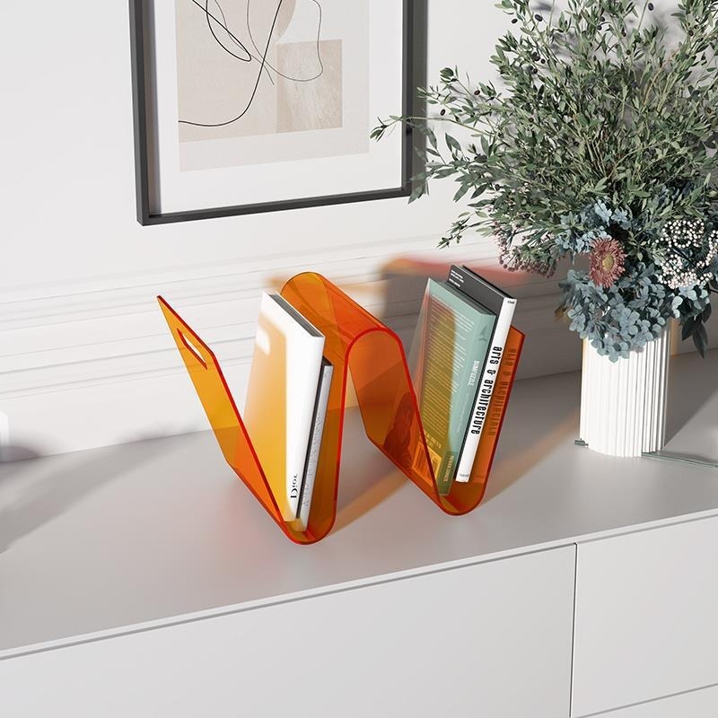 حامل كتب بتصميم بسيط وأنيق، حا - مراجعة Clear Acrylic Book Stand Holder وسعره